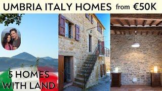 Experience LA DOLCE VITA in These Amazing Umbria Italy Homes for Sale