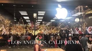 A Los Angeles Christmas | ft. The Americana at Brand | The Melanie Travel Diaries