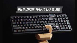 infi100 wireless mechanicalkeyboard unbox