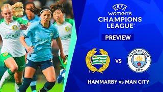  HAMMARBY VS MANCHESTER CITY UEFA WOMEN'S CHAMPIONS LEAGUE 2024/25 PREVIEW & PREDICTIONS