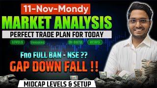 11 Nov Live Prediction Today | Nifty Bank nifty Option Trading Live Today| Live stock market news