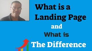 What is a Landing Page - What is the Difference