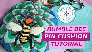 Cathleen's Bumble Bee Pin Cushion Tutorial 1