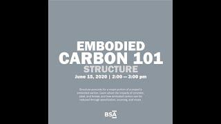 Embodied Carbon 101: Structure