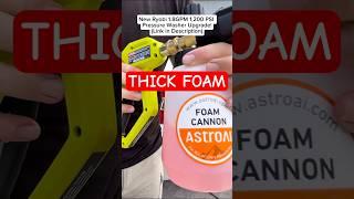 Ryobi 1.8 GPM Pressure Washer Foam Cannon Upgrade