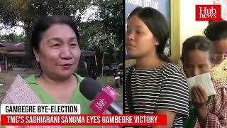 TMC-ni candidate Ma Sadiarani M. Sangma chena ka·donga