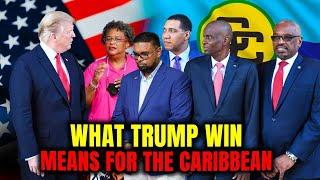 Caribbean-U.S. Relations Under Trump: Mass Deportations, Trade Wars & Aid Cuts, What His Win Means?