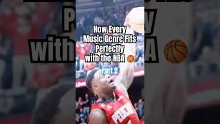 How Every Music Genre Fits Perfectly with the NBA #nba #music #dunk #victorwembanyama #windmill