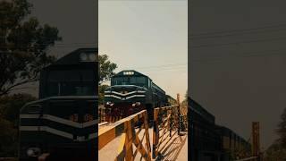 17UP millat express crossing gojra | High speed pakistani train  | Subscribe | #shortvideo #viral