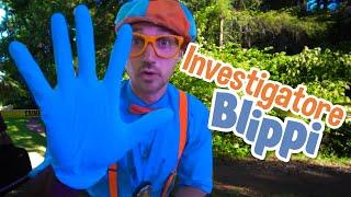 INVESTIGATORE Blippi!!! | BLIPPI video per bambini | Moonbug Kids Cartoni Animati