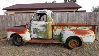 1951 Ford F1 Pickup Truck Restoration Project