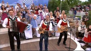 Die jungen Zillertaler "Schöne Frauen" ZDF-Fernsehgarten 20. September 2015