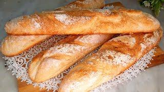 Baguette fatte in casa! Ricetta passo per passo !