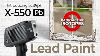 Lead Paint Analyzer X-550 Pb XRF Introduction