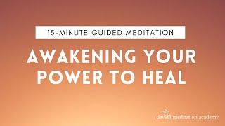 15 Minute Guided Meditation for HEALING Your MIND & BODY Morning Meditation  | davidji