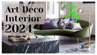 Art Deco Interior Design 2024: Bold Patterns With A Touch of Luxury