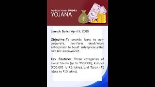 Pradhan Mantri Mudra Yojana: Quick Facts You Need to Know! | PMMY #shortsfeed #pmmy#shorts