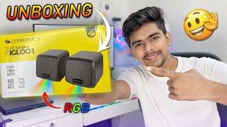 Best Computer Speaker Under 400 | ZEBRONICS Igloo 1, 2.0 USB, 8 Watts Unboxing & Test 