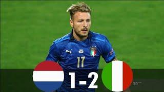 Italia vs holanda goles