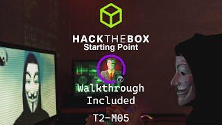 Hack The Box Starting Point Included T2-M05 | Walkthrough Deutsch