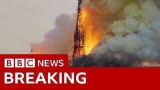 Notre Dame: Blaze engulfs medieval icon - BBC News