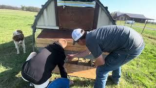 Doing the chores for the Walker Farm Fam! #farming #family