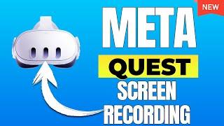 How to Record Video on Meta Quest 3 (Screen Record with Mic)