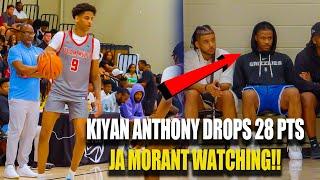 Kiyan Anthony Goes off for 26 pts & 6 assists Team Melo vs Rotary Rebels at Peach Jam 3