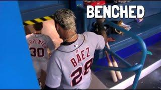 MLB Getting Benched Compilation