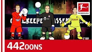 Who Can Beat Neuer? - The Goalkeeper World Cup Bundesliga Dream Team Rap Battle - Powered by 442oons