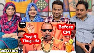 CM Yogi Adityanath Thug Life| CM Yogi Adityanath Sigma Rules | CM Yogi Savage Moments | Reaction!!