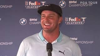 Bryson DeChambeau post second round interview 2020 BMW Championship - Playoff FedEx Cup