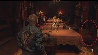 RE4 Remake - How To Solve The Dinning Hall Dinner Bell Puzzle