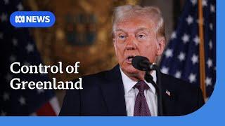 Donald Trump announces intentions to acquire Greenland and the Panama Canal | ABC News