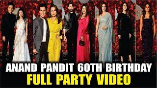 Celebrities arrives at Anand Pandit’s 60th Birthday Bash | Full Video | Kajol, Hina Khan & Others