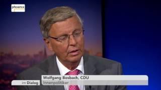 Im Dialog: Michael Hirz mit Gespräch mit Wolfgang Bosbach am 09.09.16