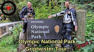 Olympic Peninsula WA -  Dual Sport Ride Grip Twister Ride - Part 1