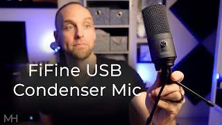 Best budget USB Microphone - FiFine USB Condenser Mic - USB Condenser Mic for Virtual Meetings