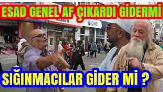 ESAD GENEL AF ÇIKARDI SIĞINMACILAR ÜLKELERİNE DÖNERMİ ? HAYRETE DÜŞÜREN SÖZLER.