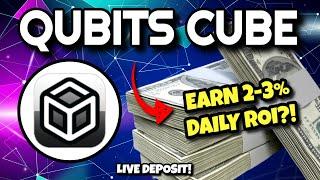 QUBITSCUBE IS CRUSHING IT!! (Earn 3.1% DAILY Passive Income On AUTOPILOT?!) | Qubits Cube Crypto!