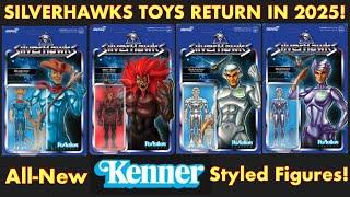 SILVERHAWKS TOYS RETURN IN 2025! New Kenner-Style Figures From ReAction! Spread Your Wings & Wallets