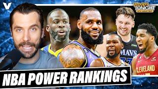 NBA Power Rankings: Warriors TOP 5, Lakers & Suns FAST STARTS, Cavaliers ON FIRE | Hoops Tonight