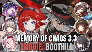 Tribbie Wheelchair & Boothill Super Break | Memory of Chaos 3.3 Floor 12 | Honkai Star Rail