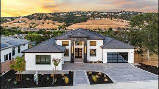 ULTRA Luxury $2.3M Custom Modern Contemporary New Home Near Sacramento with over 5000+ Sqft!