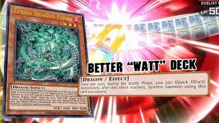 I hope Watt works like this deck. ft TENPAI DRAGON Yugioh Master Duel