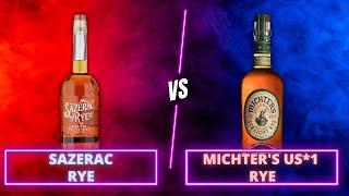 Sweet & Easy Sipping Budget Rye Blind Battle | Sazerac Rye vs Michter's US*1 Rye