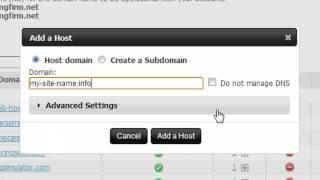 How to host a domain at Comtech Pal