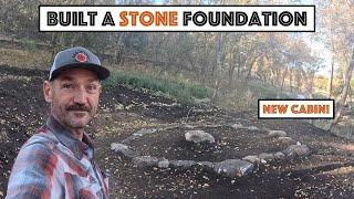 Bumpside Diesel First Start In 10 Years! Built A Stone Foundation For New Cabin!