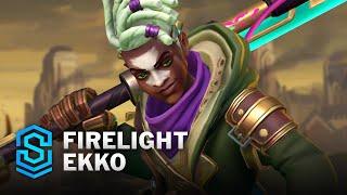 Firelight Ekko Wild Rift Skin Spotlight