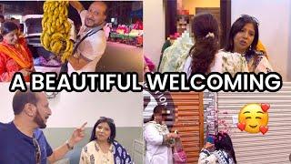 MAMA PAPA KA BEAUTIFUL WELCOME  || SAB KO MIL KAR BOHAT KHUSHI HOWI